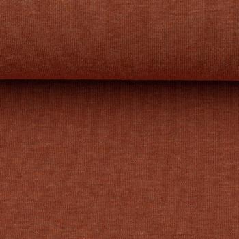 Preview: Swafing Vanessa Baumwoll Jersey Melange Terracotta 1714